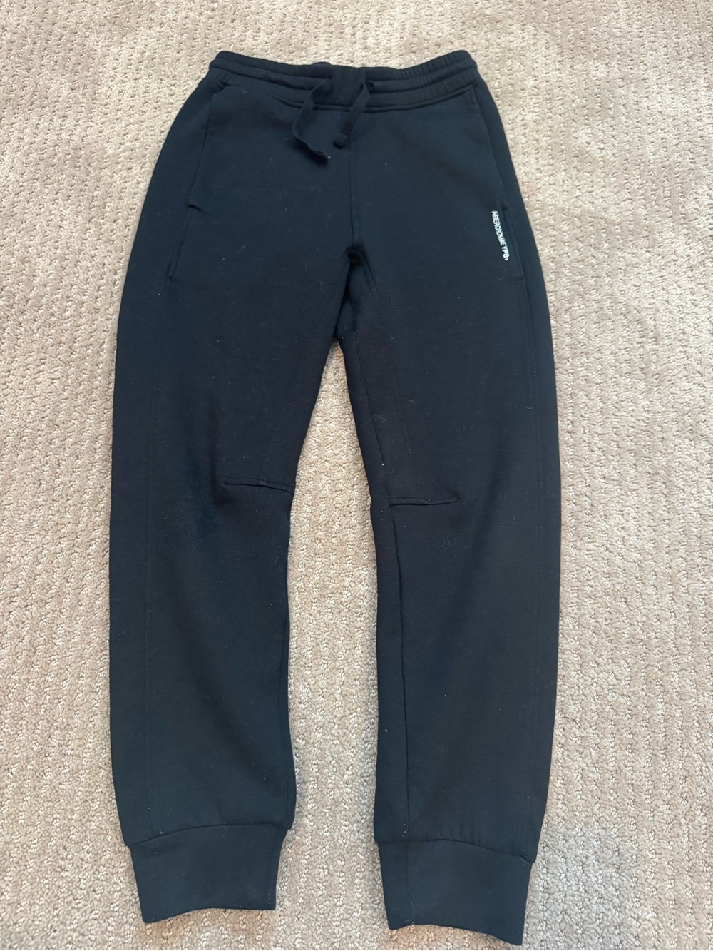 Abercrombie & Fitch Black Kids Fleece Joggers